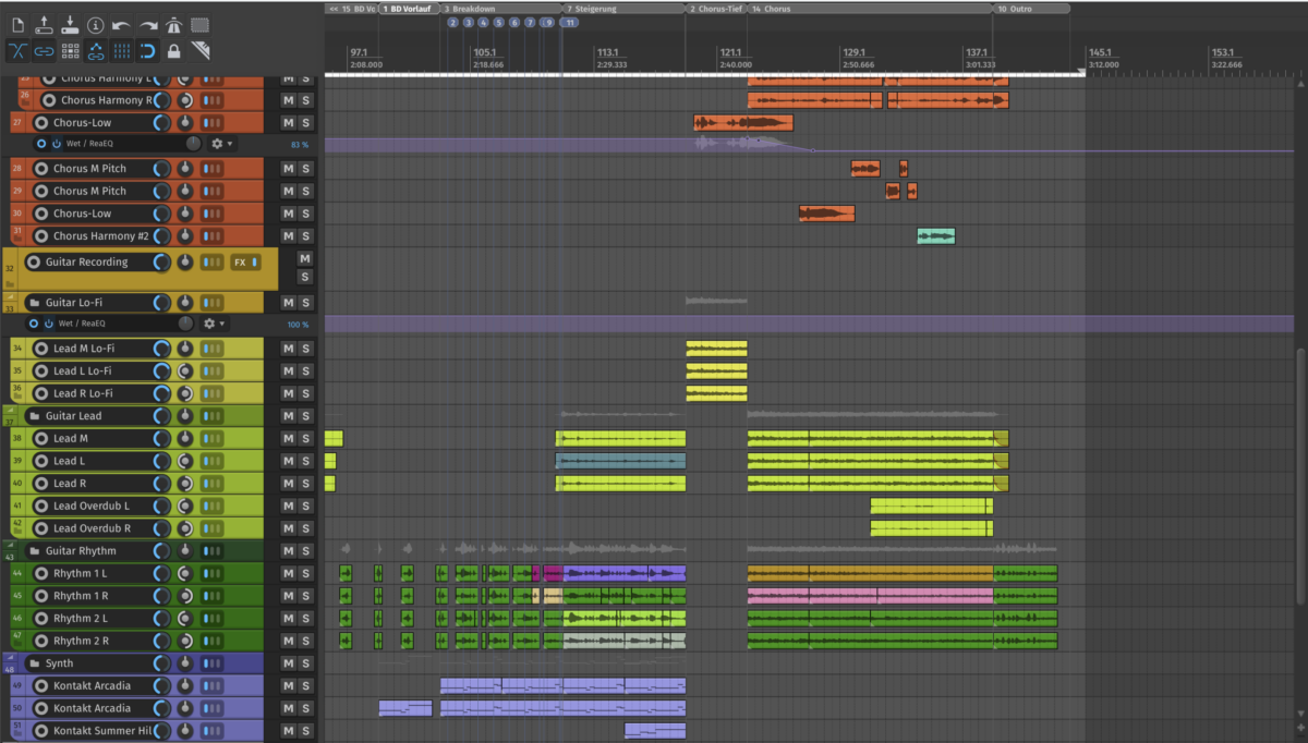 Recording preparation